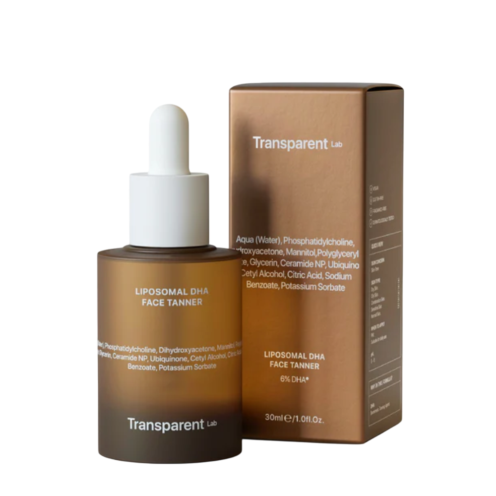 TRANSPARENT LAB Liposomal DHA Face Tanner 30ml - Краплі-автозасмага для обличчя - фото №4 TRANSPARENT LAB Liposomal DHA Face Tanner 30ml - Краплі-автозасмага для обличчя - фото №4
